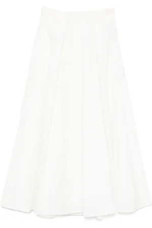 Elie saab Gonna midi in popeline