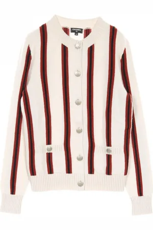 CHANEL Cardigan a righe 1986-1988