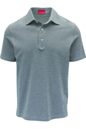 ISAIA Polo in cotone con ricamo logo