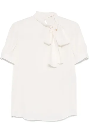 VALENTINO GARAVANI Blusa in seta con fiocco