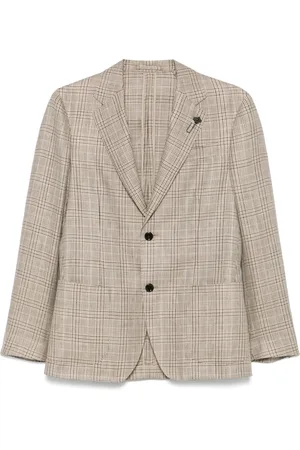 LARDINI Blazer in pied-de-poule