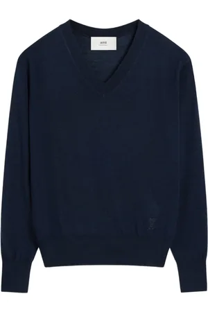 Ami Maglione con ricamo Ami de Coeur