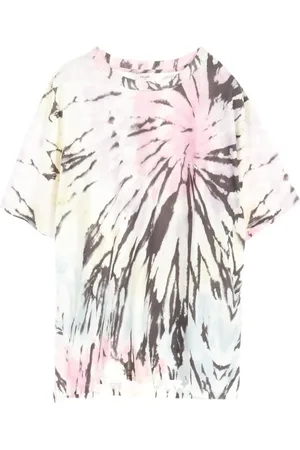Céline T-shirt con fantasia tie dye anni 2000