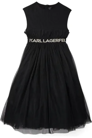 Karl Lagerfeld Abito con logo in vita