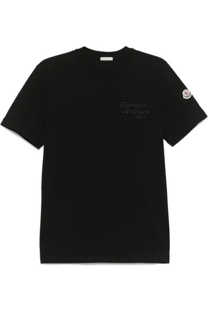 Moncler T-shirt in cotone con logo