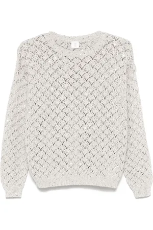 ELEVENTY Maglione con paillettes