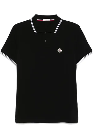 Moncler Polo in cotone con applicazione