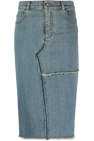 Tom Ford Gonna midi a matita con ruches