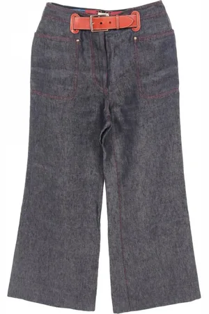 Hermès Jeans a gamba ampia anni 2000