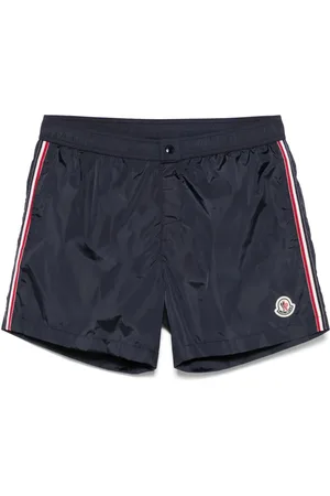 Moncler Costume da bagno con dettaglio a righe