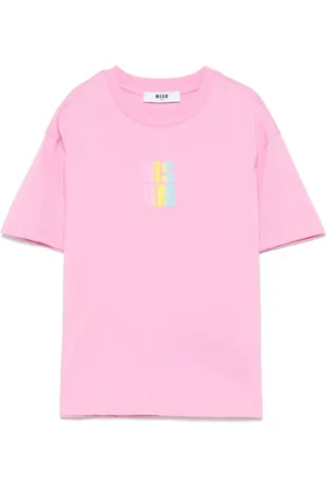 Msgm T-shirt con logo goffrato