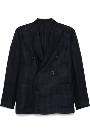 LARDINI Blazer a quadri