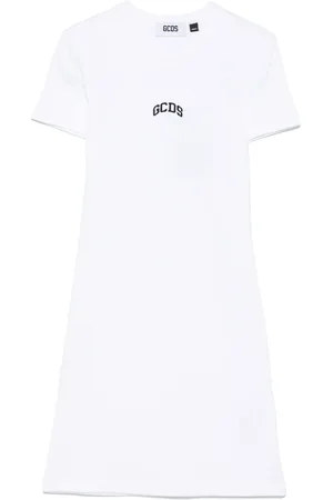 GCDS Abito corto con ricamo