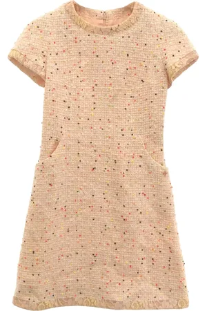 CHANEL Abito a pois in tweed 1986-1988