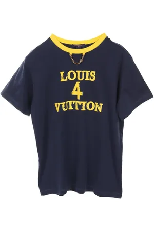LOUIS VUITTON T-shirt in cotone con stampa anni 2010