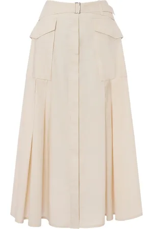 Alberta Ferretti Gonna midi con cintura