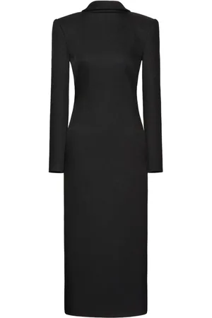 VALENTINO GARAVANI Abito midi con scollo a V