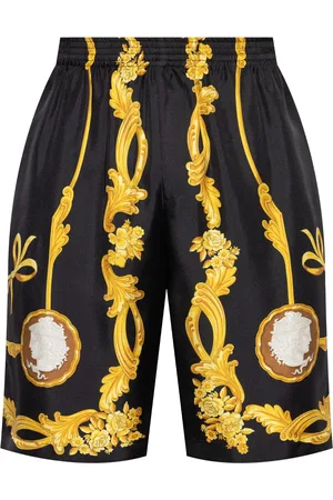 VERSACE Shorts Cameo in seta
