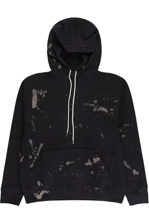 Purple Brand Felpa "Black" in pile con effetto vernice