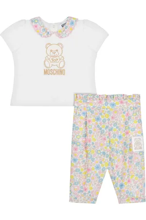 Moschino Set pantaloni a fiori