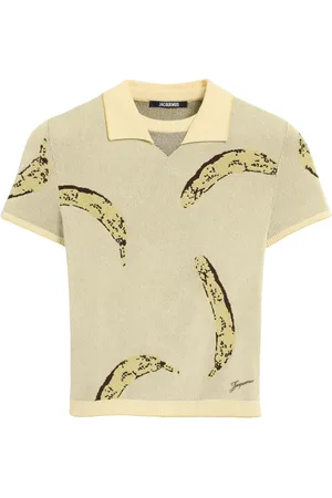 Jacquemus T-shirt in maglia con intarsi