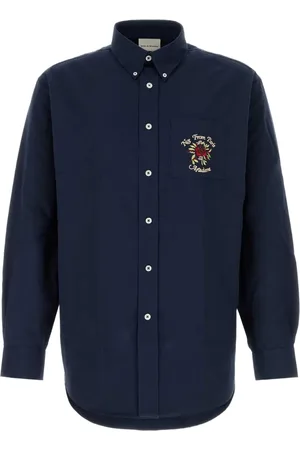 Drôle de Monsieur Camicia La Chemise Slogan Fleurs