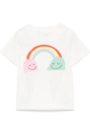 Stella McCartney T-shirt con stampa grafica