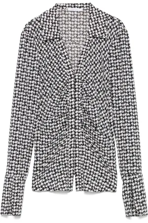 Patrizia Pepe Blusa con motivo pied-de-poule