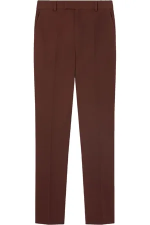 VERSACE Pantaloni sartoriali in lana