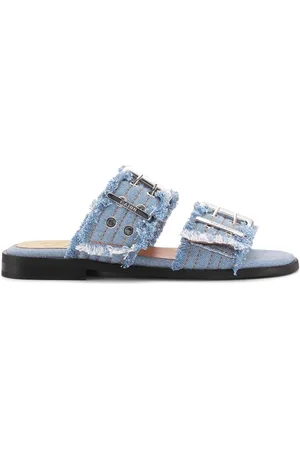 Ganni Sandali Feminine denim
