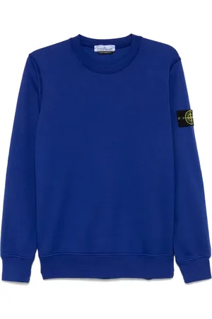 Stone Island Felpa con applicazione Compass