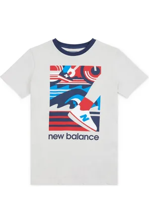 New Balance T-shirt in cotone con stampa grafica