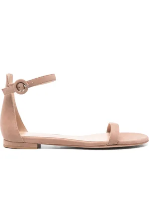 Gianvito Rossi Sandali in pelle scamosciata