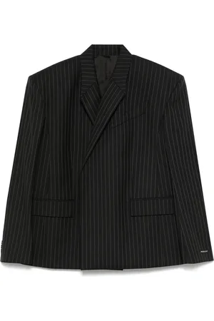 MUGLER Blazer sartoriale gessato