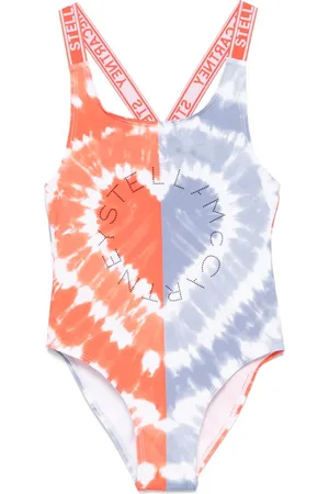 Stella McCartney Costume intero con fantasia tie dye