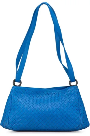 Bottega Veneta Borsa a spalla in nappa con motivo Intrecciato 2012-2024