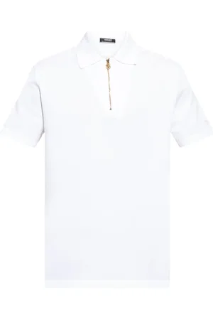 VERSACE Polo Medusa con zip