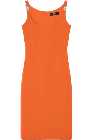 VERSACE Abito midi con scollo ampio