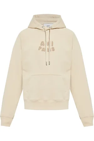 Ami Felpa in cotone con cappuccio