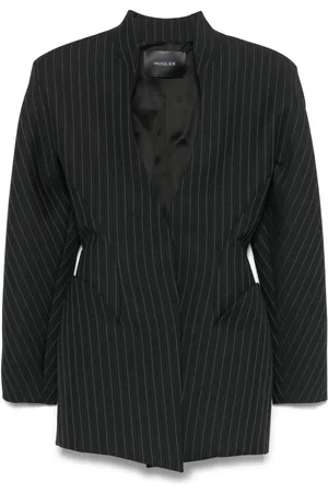 MUGLER Blazer a righe