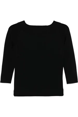 Roberto Collina Top in maglia fine