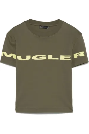 MUGLER T-shirt con applicazione