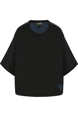 Emporio Armani T-shirt con design a inserti