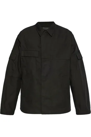 Y-3 Giacca camicia in misto cotone