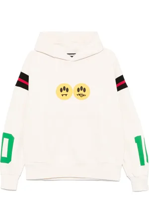 BARROW Felpa Iconic Smile con cappuccio