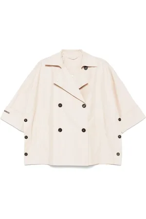 PESERICO SIGN Trench con perline