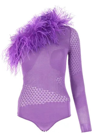 verguenza Body con piume