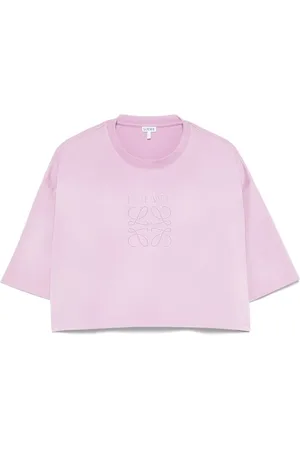 Loewe T-shirt con logo ricamato