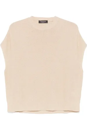 Fabiana Filippi Top in maglia fine