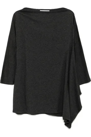 OUR LEGACY Abito in cotone con maniche lunghe